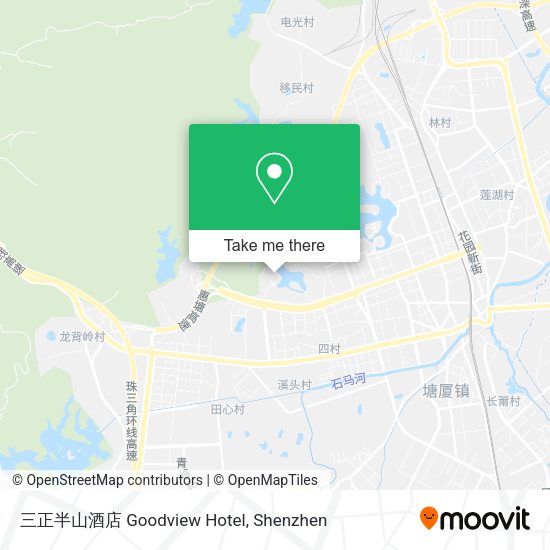 三正半山酒店 Goodview Hotel map