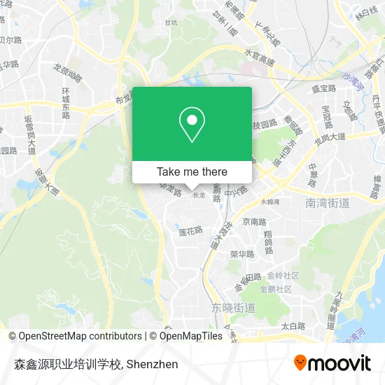森鑫源职业培训学校 map