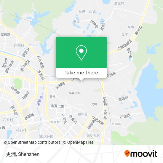 更洲 map