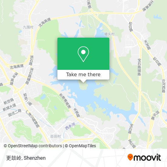 更鼓岭 map