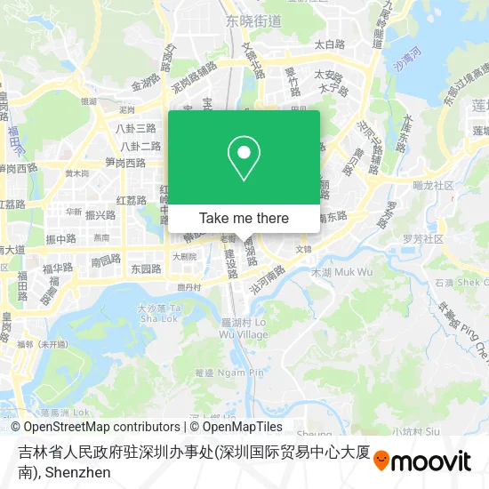 吉林省人民政府驻深圳办事处(深圳国际贸易中心大厦南) map