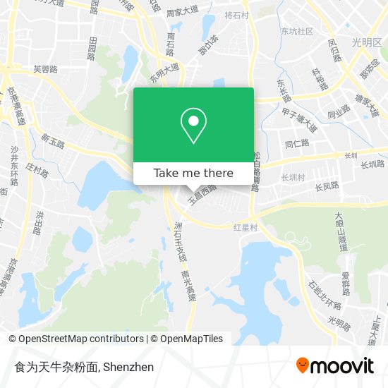 食为天牛杂粉面 map