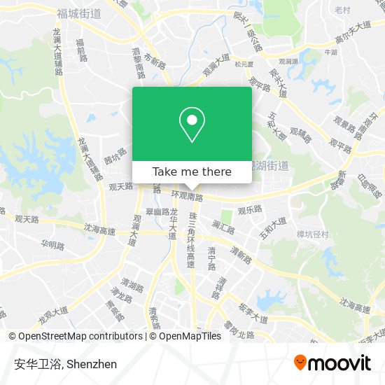 安华卫浴 map