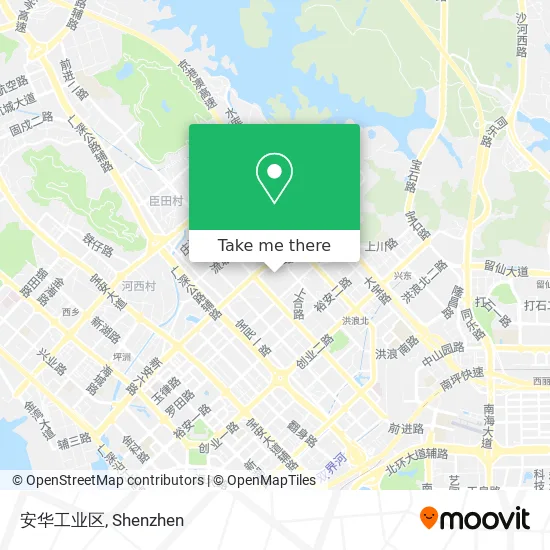 安华工业区 map