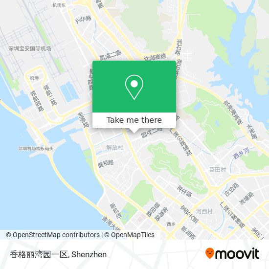 香格丽湾园一区 map