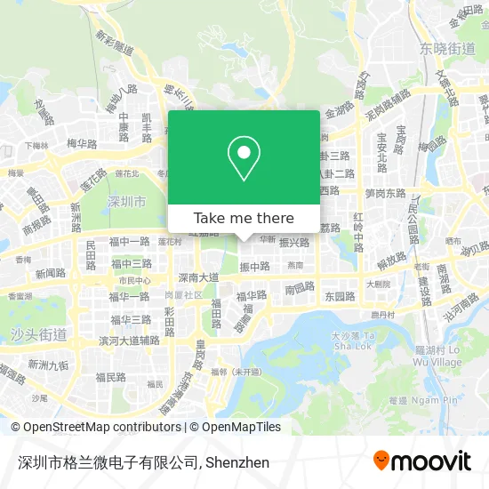 深圳市格兰微电子有限公司 map