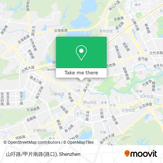 山吓路/甲片南路(路口) map