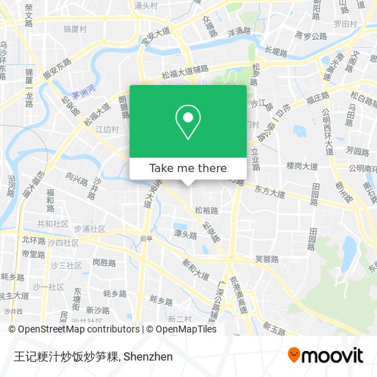 王记粳汁炒饭炒笋粿 map