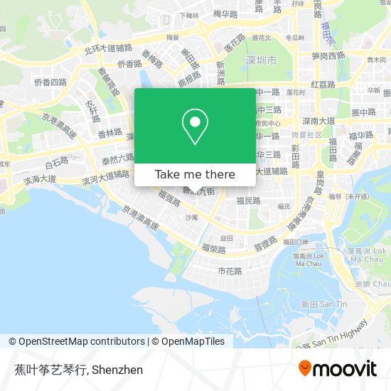 蕉叶筝艺琴行 map