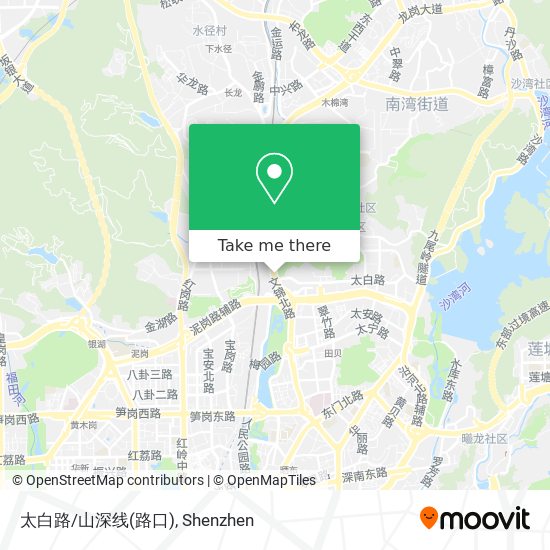 太白路/山深线(路口) map