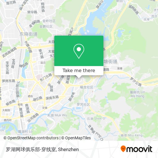 罗湖网球俱乐部-穿线室 map