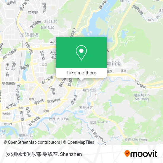 罗湖网球俱乐部-穿线室 map
