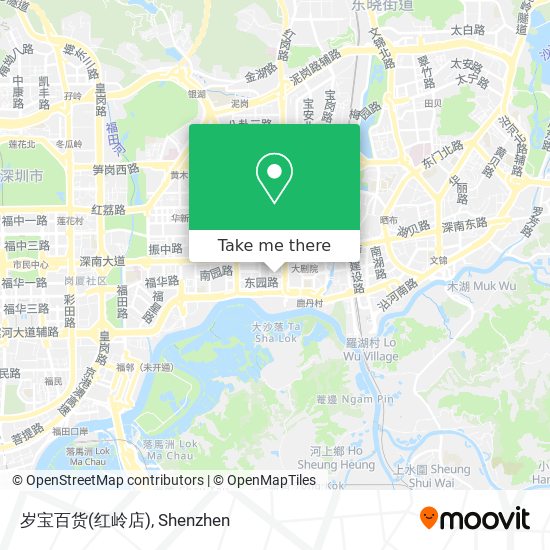 岁宝百货(红岭店) map