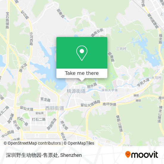 深圳野生动物园-售票处 map