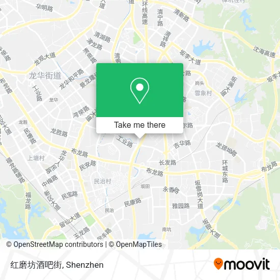 红磨坊酒吧街 map