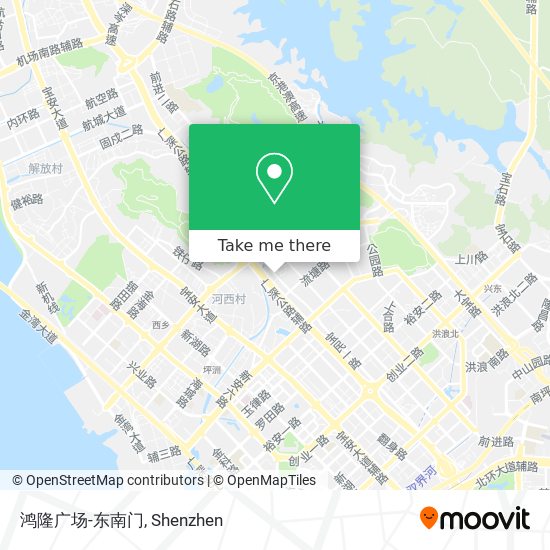 鸿隆广场-东南门 map