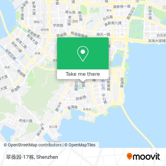翠薇园-17栋 map