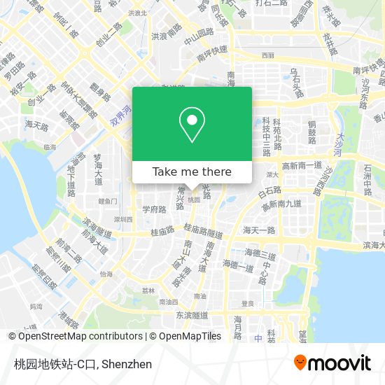 桃园地铁站-C口 map