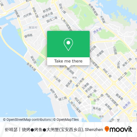 虾嘚瑟丨烧烤●烤鱼●大闸蟹(宝安西乡店) map