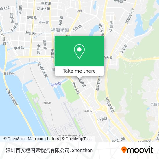 深圳百安程国际物流有限公司 map