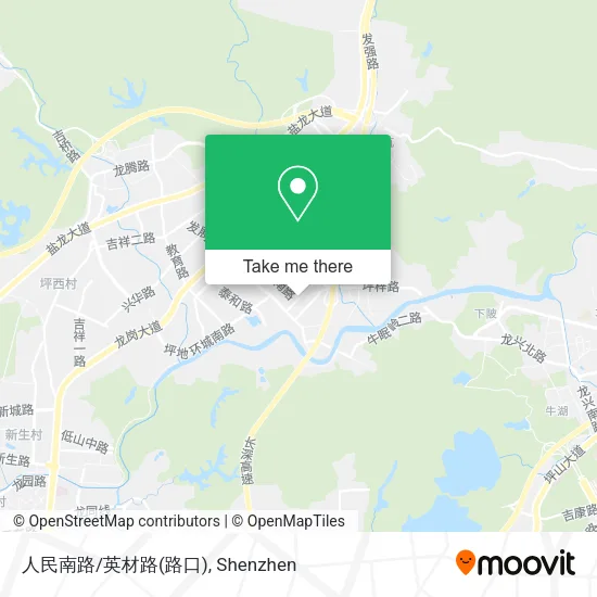 人民南路/英材路(路口) map