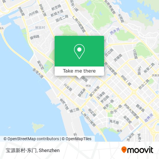 宝源新村-东门 map