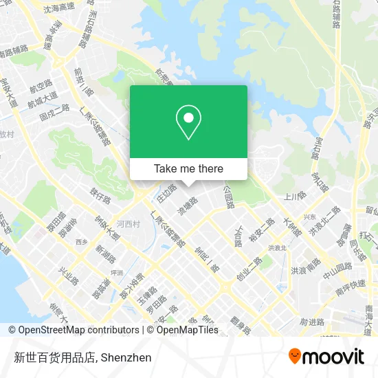 新世百货用品店 map