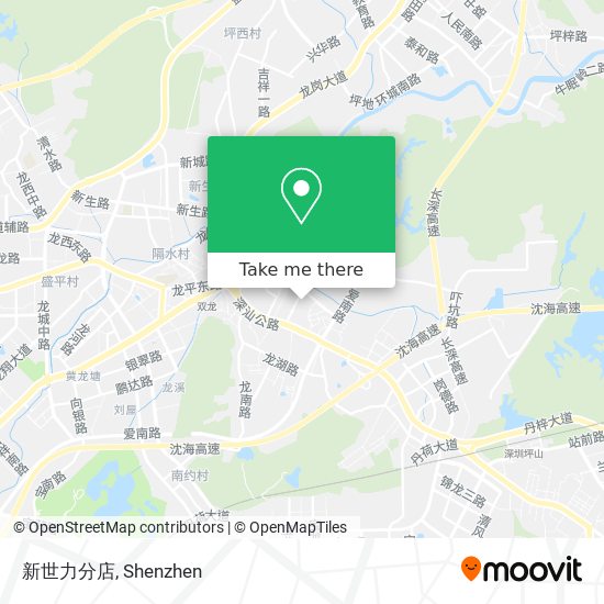 新世力分店 map