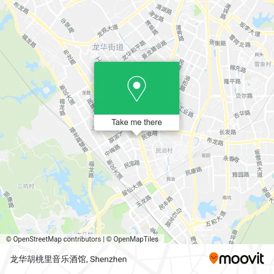 龙华胡桃里音乐酒馆 map
