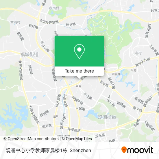 观澜中心小学教师家属楼1栋 map
