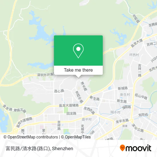 富民路/清水路(路口) map