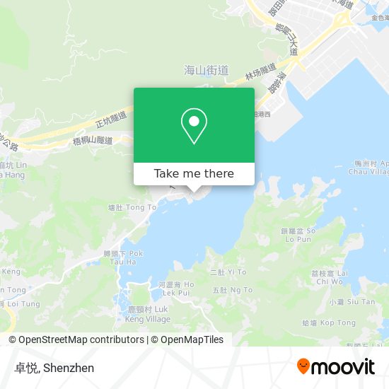 卓悦 map