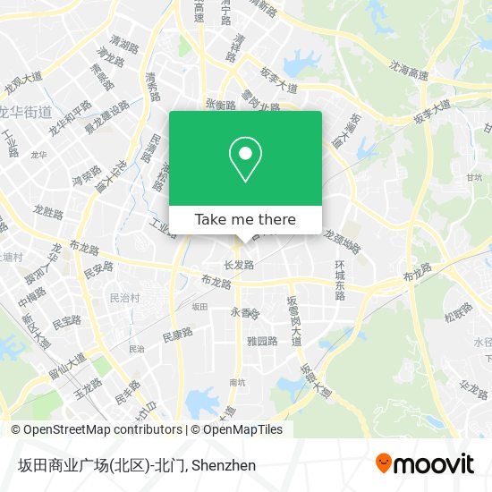 坂田商业广场(北区)-北门 map