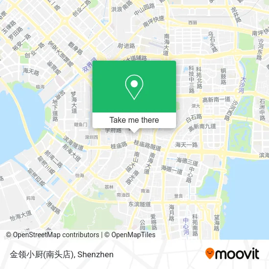 金领小厨(南头店) map