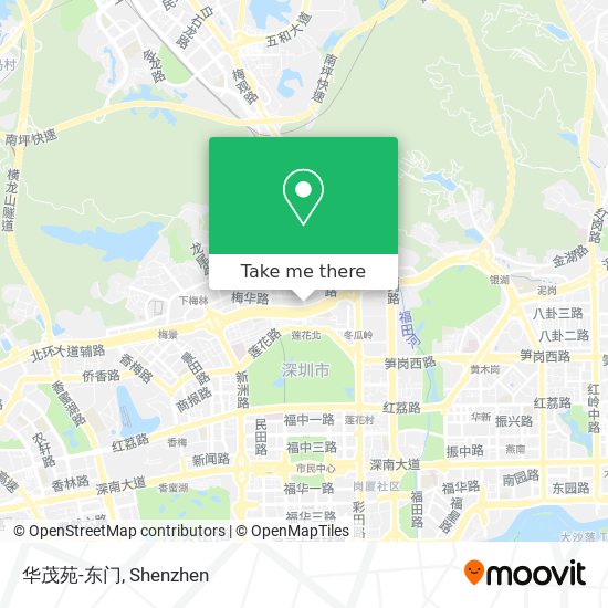 华茂苑-东门 map