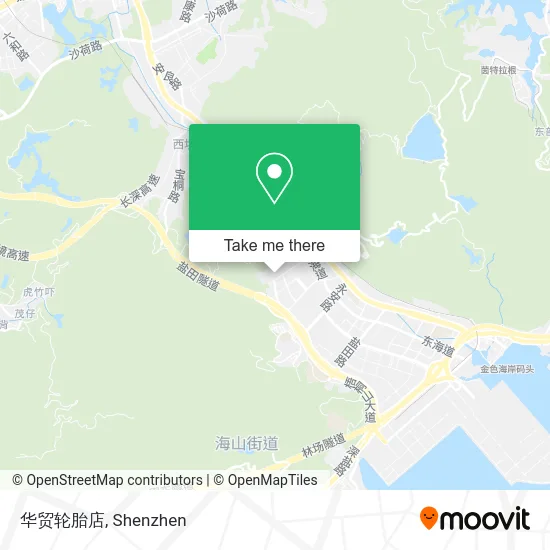 华贸轮胎店 map