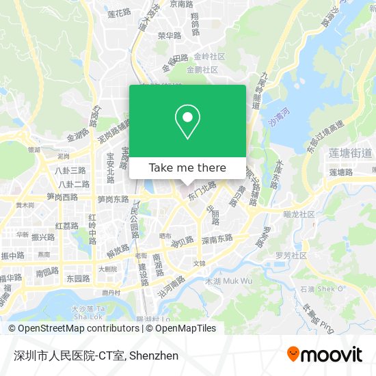 深圳市人民医院-CT室 map