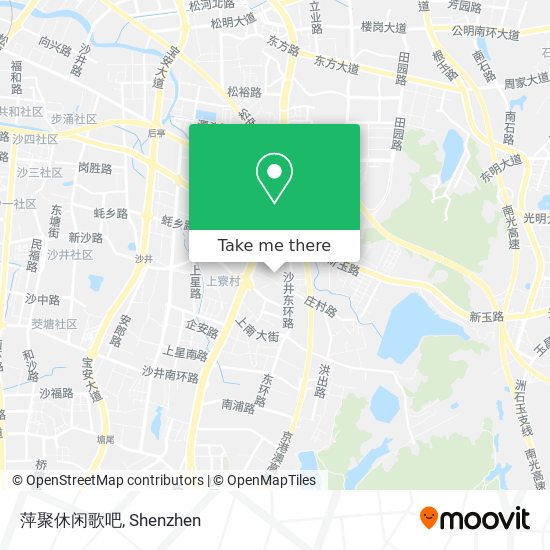 萍聚休闲歌吧 map