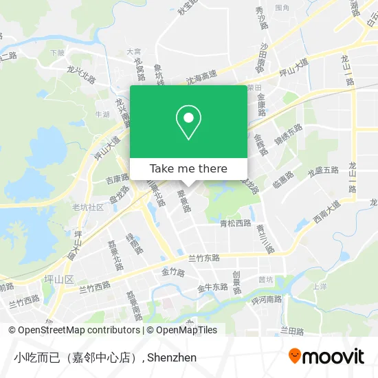 小吃而已（嘉邻中心店） map