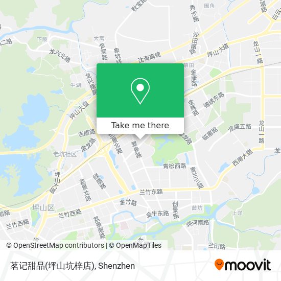 茗记甜品(坪山坑梓店) map