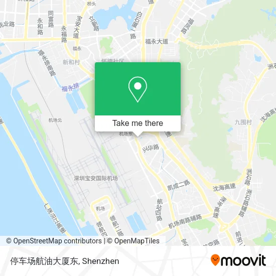 停车场航油大厦东 map