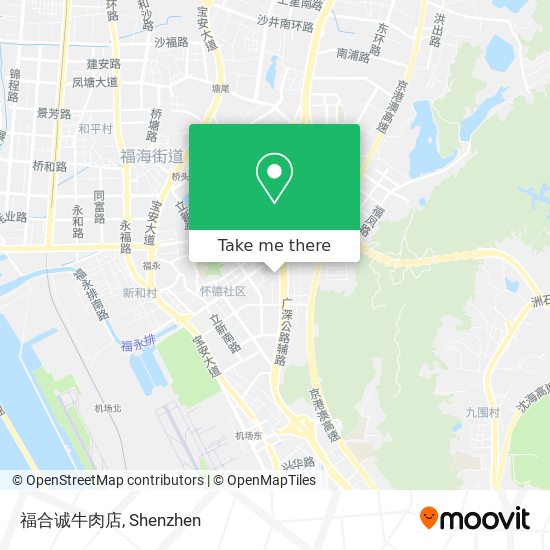 福合诚牛肉店 map