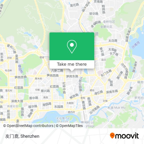 友门鹿 map