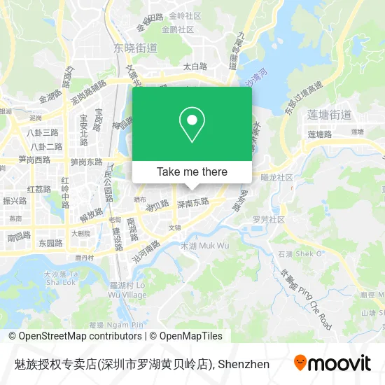 魅族授权专卖店(深圳市罗湖黄贝岭店) map