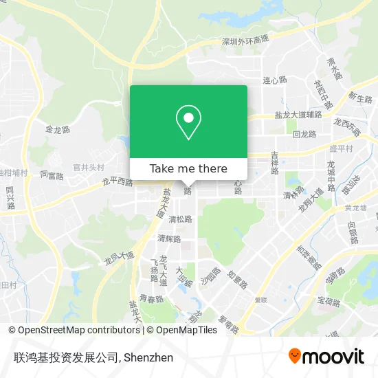 联鸿基投资发展公司 map