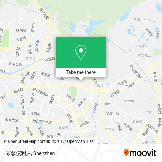 家馨便利店 map