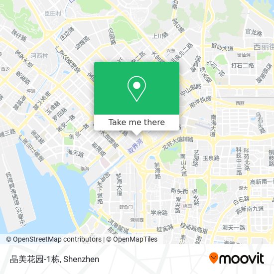 晶美花园-1栋 map