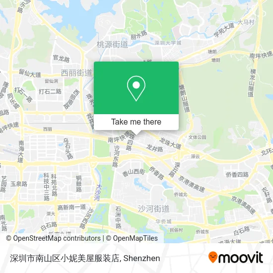 深圳市南山区小妮美屋服装店 map