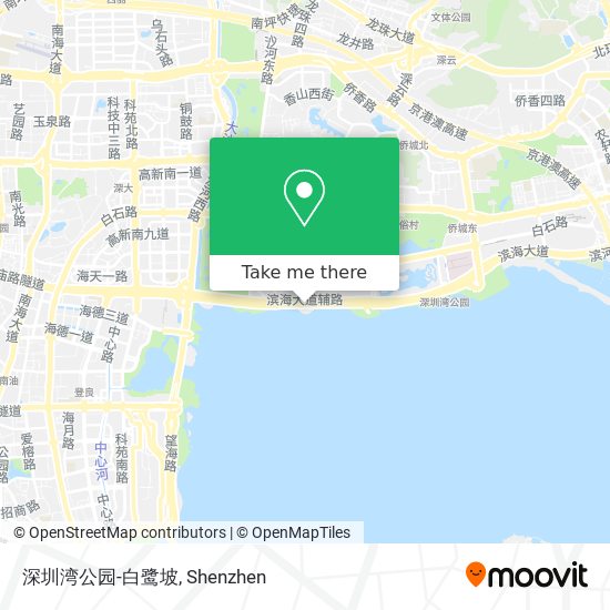 深圳湾公园-白鹭坡 map