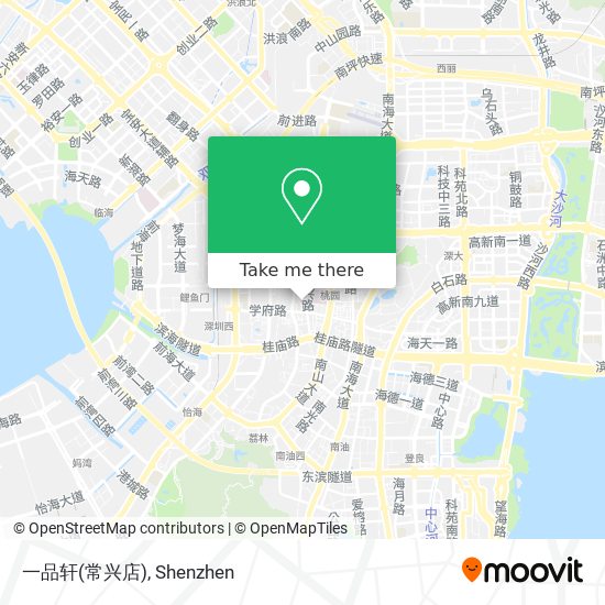 一品轩(常兴店) map